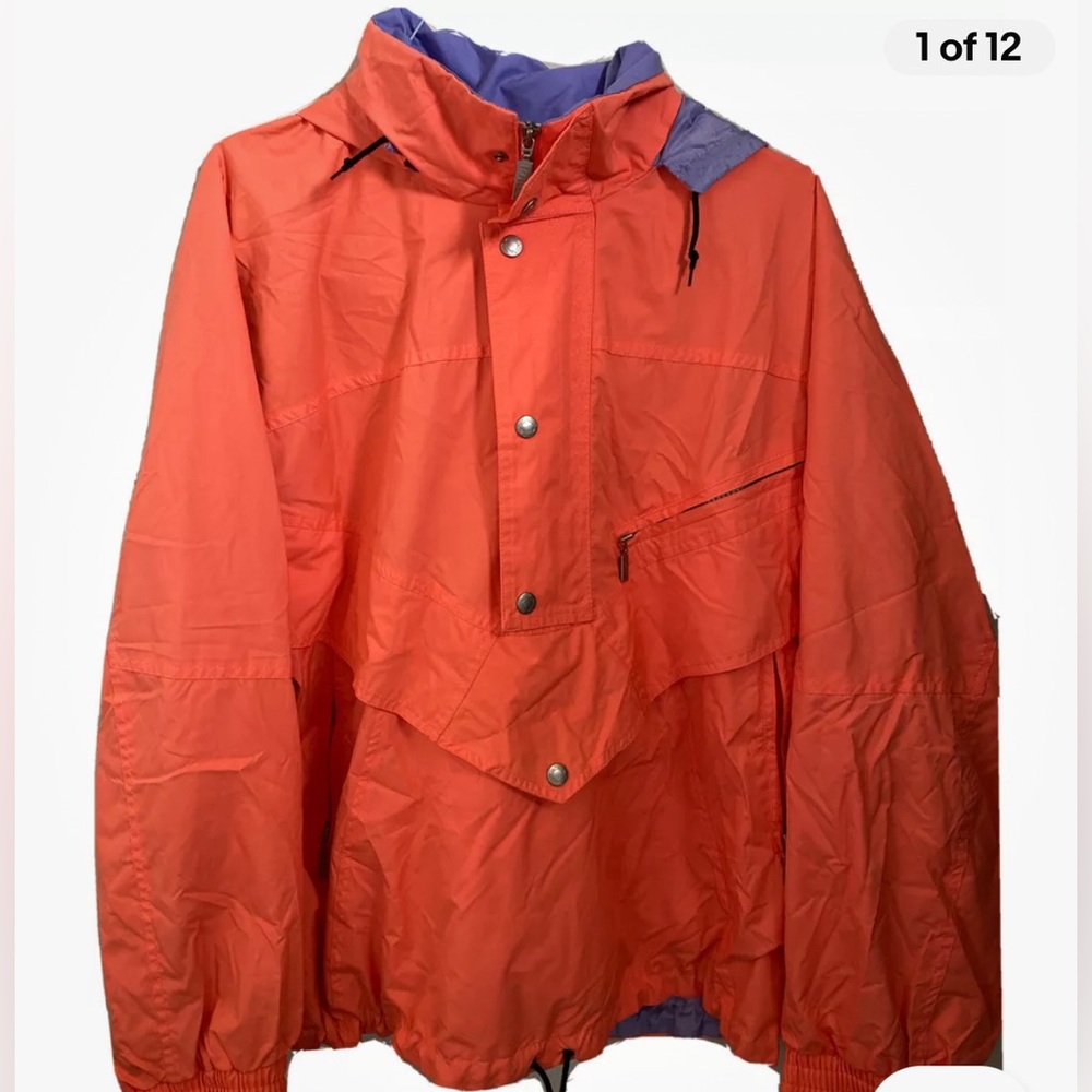 Vintage Killy France Men's‎ Orange Ski Jacket Size Medium